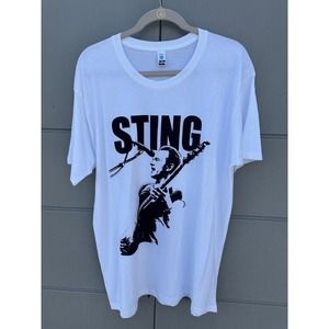 AS Organic Men’s The Police x Sting Portrait Tee Organic Cotton NEW Sz X-Large